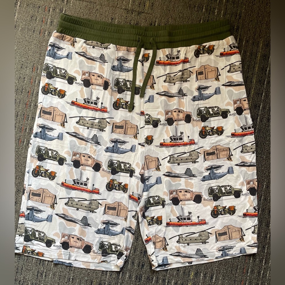 Fletch brand men’s bamboo pajama shorts